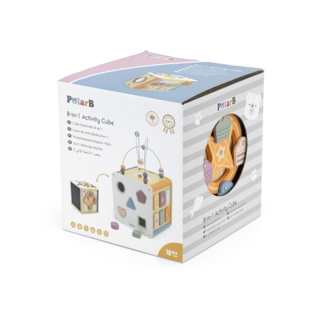 Cub cu activitati 8-in-1, PolarB Viga [4]