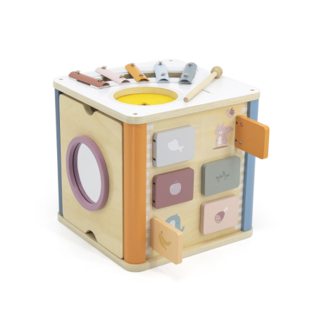 Centre de activitati - Cub cu activitati 8-in-1, PolarB Viga
