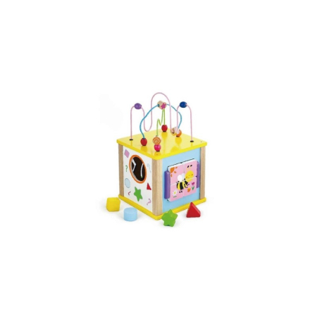 Centre de activitati - Cub educativ 5 in 1 de marime medie