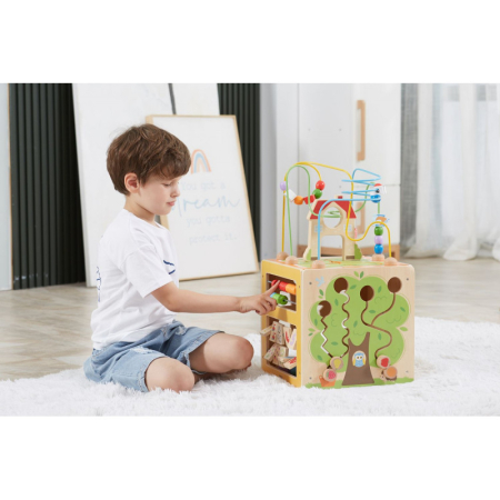 Cub mare cu activitati 5 in 1, Viga [4]
