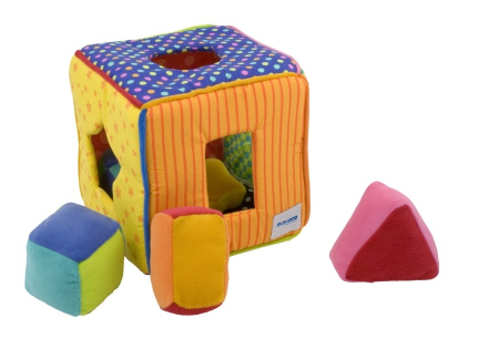 Cub moale cu forme de sortat - Miniland [1]