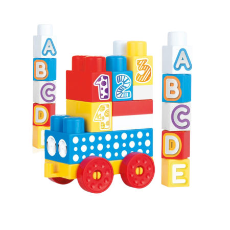 Cuburi de construit din plastic - 25 piese [0]