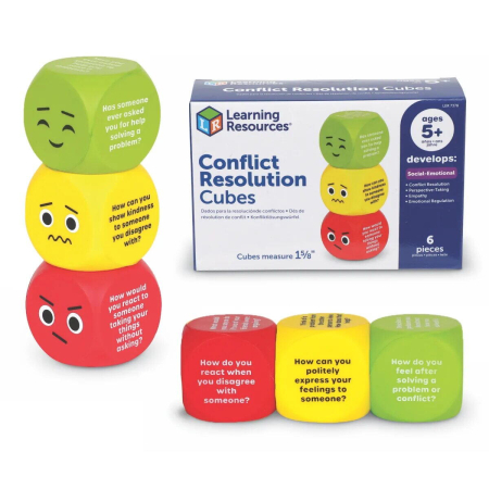 Jucarii Educative - Cuburi pentru conversatii - Solutionarea conflictelor
