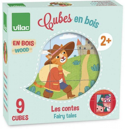 Jucarii Educative - Cuburi Puzzle Poveste