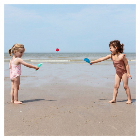 Cuppi, set lopetica cu sita si minge, albastru, Quut Toys [2]