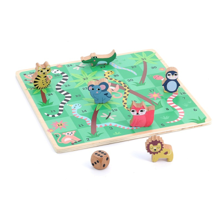 Cutie cu 5 Jocuri din lemn - Michelle Carlslund - Vilac [3]