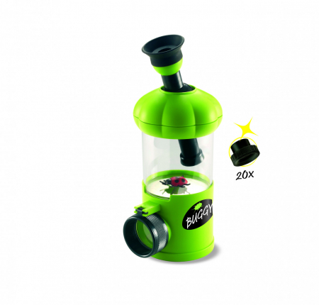 Jucarii educative - Cutie cu lupa si microscop pentru observarea insectelor Navir