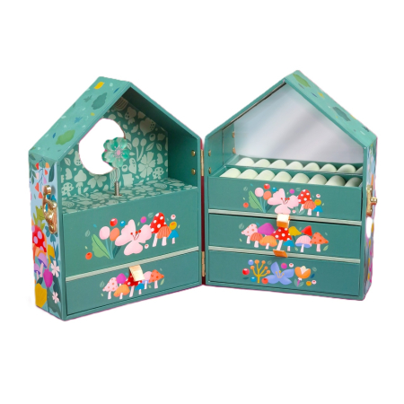 Cutie de bijuterii muzicala Casuta din copac, Svoora [2]