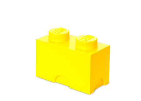 LEGO® - Cutie depozitare LEGO 2 galben