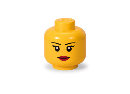 LEGO® - Cutie depozitare S cap minifigurina LEGO fata