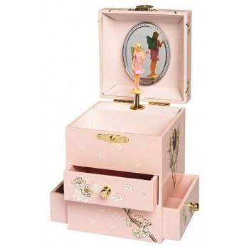 Cutie Muzicala Flori Cires - 3 sertare [2]