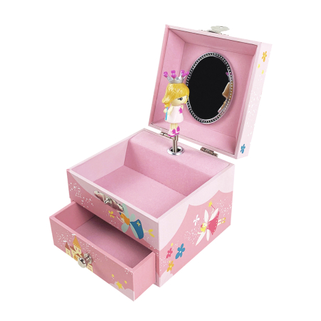 Jucarii creative - Cutie muzicala in forma de cub - Printesa - Trousselier