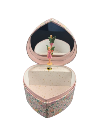 Cutie muzicala - Inima Printesa cu flori - Trousselier [2]