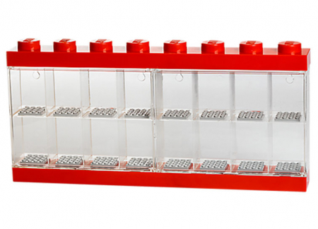 LEGO® -  Cutie rosie pentru 16 minifigurine