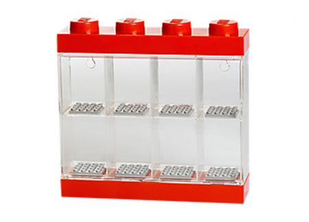LEGO® - Cutie rosie pentru 8 minifigurine