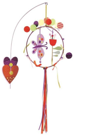 Jucarii 3-5 ani - Decoratie mobila Djeco, fluturi