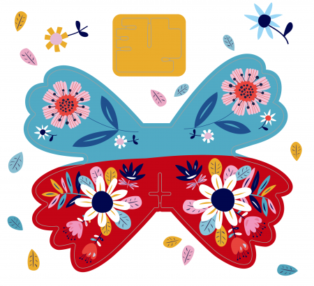 Decoratiune 3D-Fluture [11]