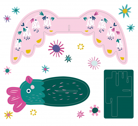 Decoratiune 3D-Pasare [10]