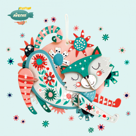 Decoratiune 3D - Pisica [7]