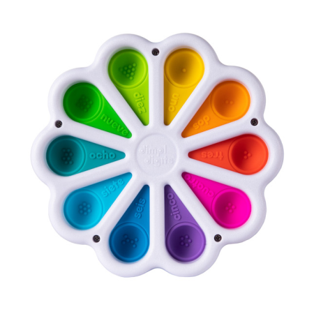 Dimpl Digits – Jucarie senzoriala cu bule numerice din silicon [2]