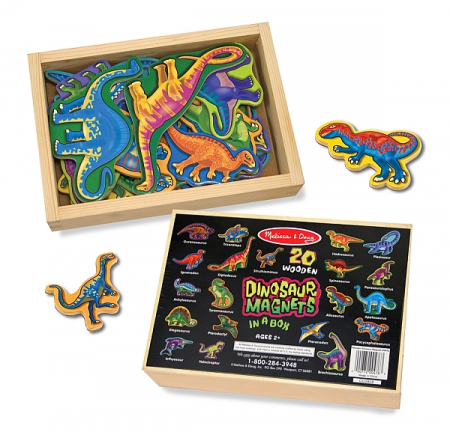 Dinozauri din lemn cu magneti Melissa and Doug [1]