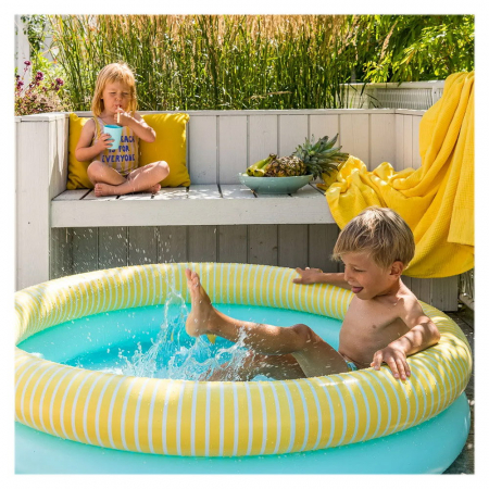 Dippy, piscina gonflabila, 120 cm, albastru deschis, Quut Toys [3]