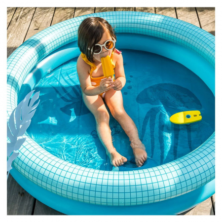 Dippy, piscina gonflabila, 120 cm, albastru, Quut Toys [2]