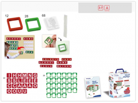 Display vizual Clasa noastra astazi Miniland [2]