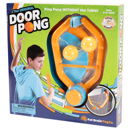 Varsta?Jucarii 7-10 ani - Door Pong - Joc de ping-pong pentru usa, pentru 1-2 jucatori