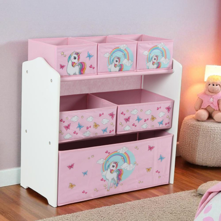 Dulap depozitare jucarii Unicorns,U-Grow [4]