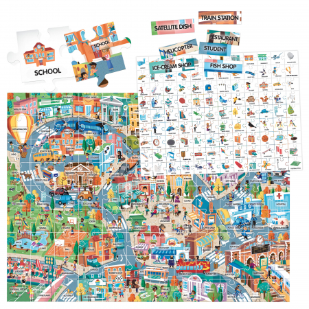 Headu Teacher Tested- Engleza Nivel Simplu - 100 Cuvinte - Orasul [3]