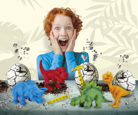Experimentele micului geniu - Kit de excavat ou dino [2]