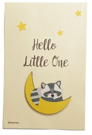 Vârstă - Felicitare Kipod -   Hello little one