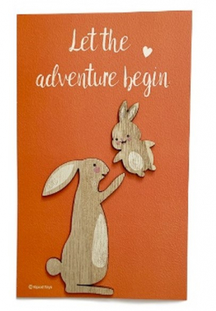 Jocuri educative - Felicitare Kipod -   Let the adventure begin