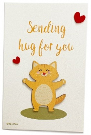 Vârstă - Felicitare Kipod -   Sending hug for you