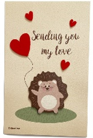 Vârstă - Felicitare Kipod -   Sending you my love