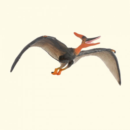 Figurine - Figurina dinozaur Pteranodon pictata manual scara 1:40 Deluxe Collecta