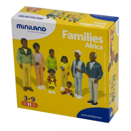 Figurine familie africana Miniland [1]