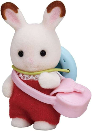 Noutati - Figurine Sylvanian Families - Bebe Iepuras Chocolate
