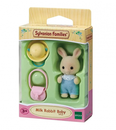 Figurine Sylvanian Families - Bebe Iepuras Milk [3]