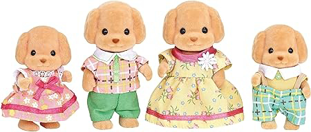 Figurine Sylvanian Families - Familia Catelusilor Poodle [1]