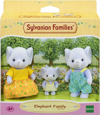 Figurine Sylvanian Families - Familia Elefanteilor [6]