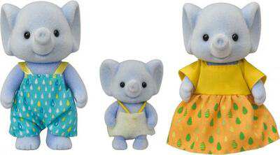 Figurine Sylvanian Families - Familia Elefanteilor [1]