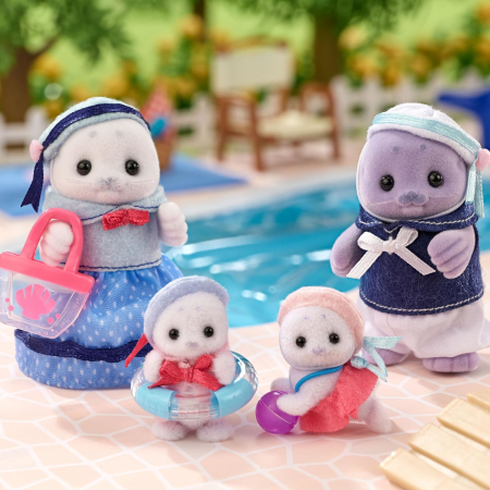 Figurine Sylvanian Families-Familia Focilor [2]