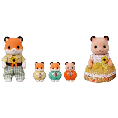 Figurine Sylvanian Families-Familia Hamsterilor [5]