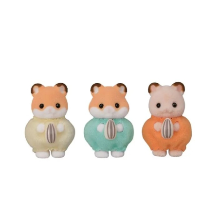Figurine Sylvanian Families-Familia Hamsterilor [3]