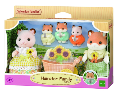 Figurine Sylvanian Families-Familia Hamsterilor [8]