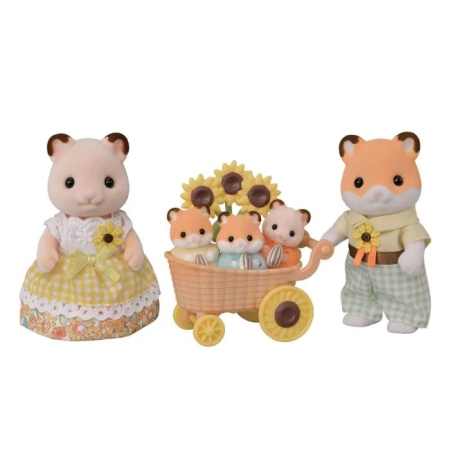 Varsta - Figurine Sylvanian Families-Familia Hamsterilor