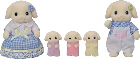 Figurine Sylvanian Families - Familia Iepurasilor Flora [2]