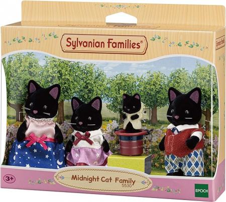 Figurine Sylvanian Families-Familia Pisicutelor Negre [4]